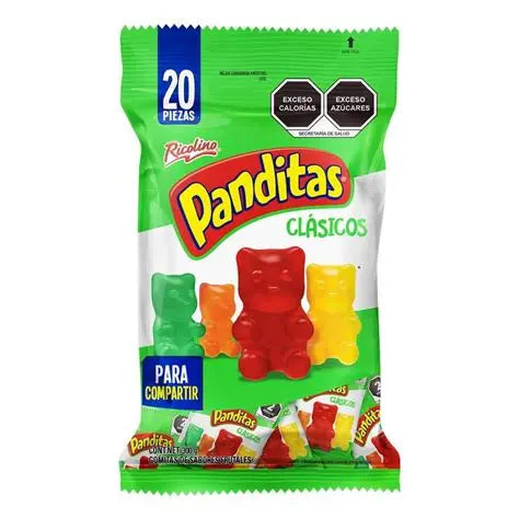 PANDITAS Gomitas Ricolino Panditas clásicos mini 300 g
