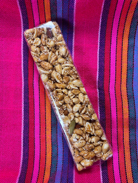 Palanqueta de cacahuate y amaranto