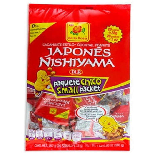 Cacahuate Japones Chico 28grs 20 sobres