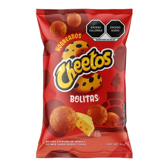 Botana Cheetos Bolita sabor queso y chile 46 g