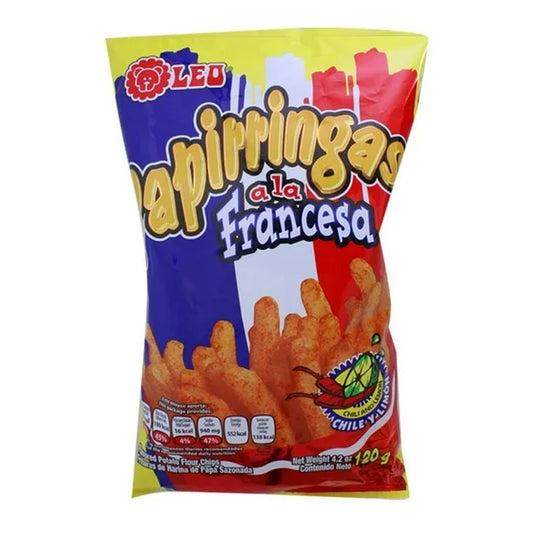 Botana Leo Papirringas a la francesa Sazonada 100 g