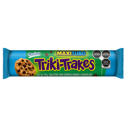 Galletas Triki-Trakes Maxitubo con chispas sabor chocolate