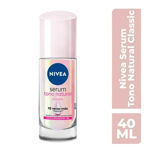 Antitranspirante NIVEA Tono Natural Classic serum roll on