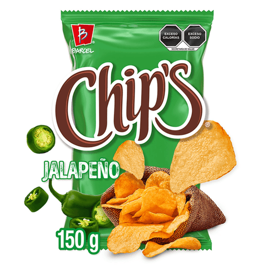 Barcel CHIPS JALAPEÑO 170gr