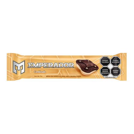 Galletas Gamesa Emperador Combinado Chocolate y Vainilla 91g