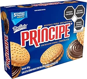 GALLETA PRINCIPE MARINELA CAJA 315 GR