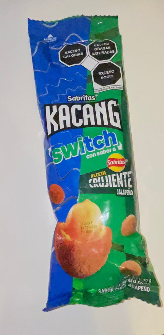 Cacahuates Kacang SWITCH JALAPEÑO 50g