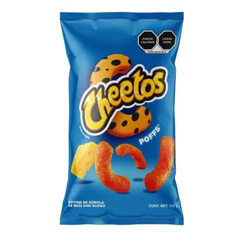 Cheetos Sabritas Poffs  AZUL 44 GR