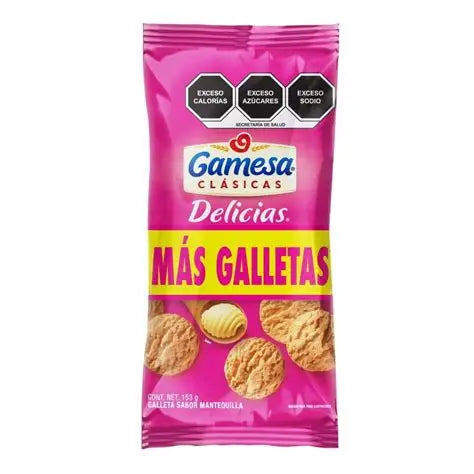 Galletas Gamesa Delicias 153 g