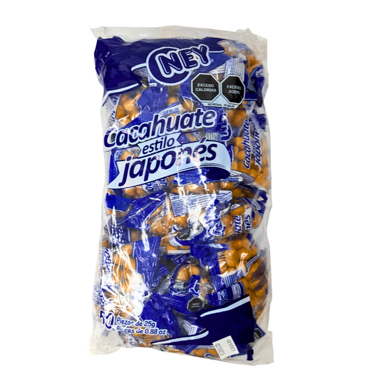CACAHUATE ESTILO JAPONES NEY 16 PIEZAS DE 40 GR.
