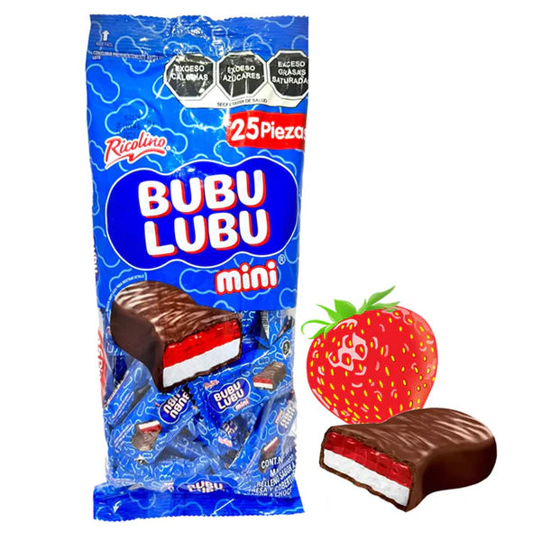 Ricolino Bubulubu Mini 25 PiezaS