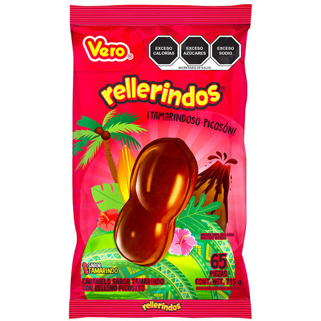 Caramelo Rellerindo Tamarindo Picoson Vero 65 Piezas