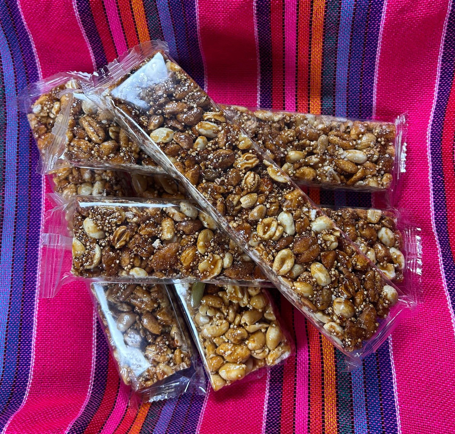 Palanqueta de cacahuate y amaranto